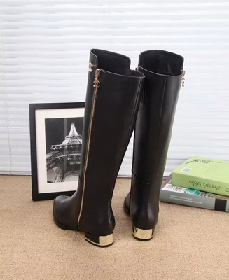 CHANEL Knee-high boots Lined with fur Women--028